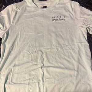 Maui and Sons Light Cream Men's Tee